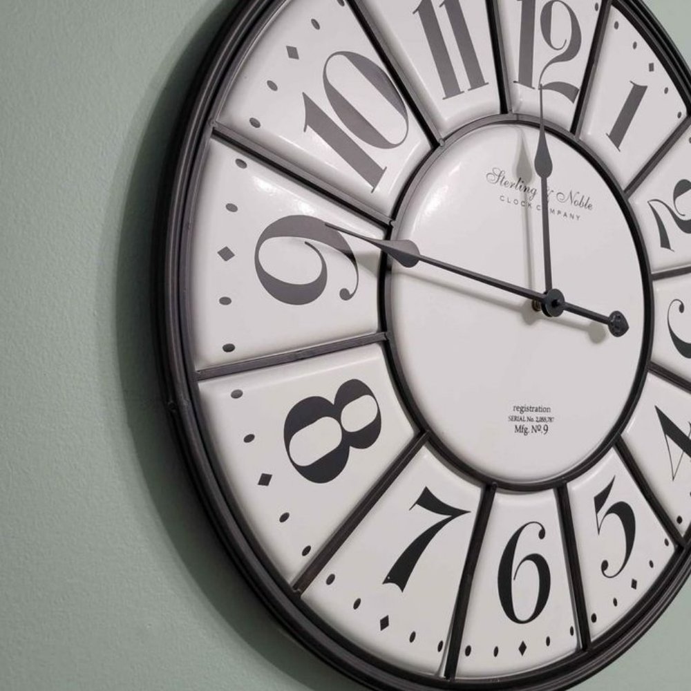 24" Wall Clock